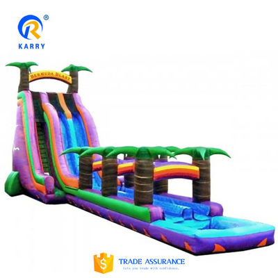 Maximalkapazität 100-500 kg PVC aufblasbare Wasserrutsche für Kinder
