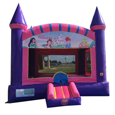 Features PORTABLE Prinzessin Party aufblasbare Sprunghaus Sprungburg Sprungburg
