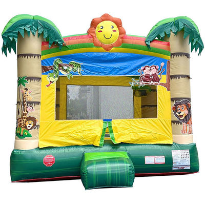 Party-Vermietung Safari-Park Thema PVC aufblasbares Sprunghaus für Unisex-Kunden