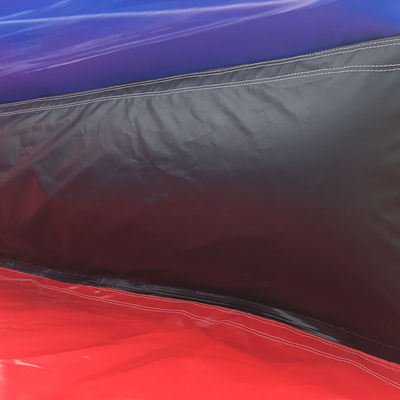 Große kommerzielle Sprungluftwasserrutsche mit Pool Outdoor aufblasbare Party Ware