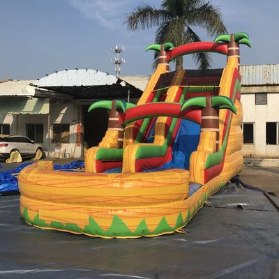 Außen PVC aufblasbare Wasserrutsche Aussteiger Schloss für Kinder und Erwachsene Springerhaus