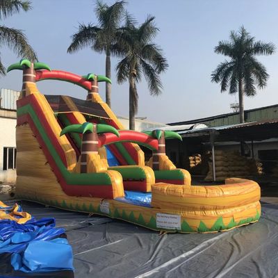 Außen PVC aufblasbare Wasserrutsche Aussteiger Schloss für Kinder und Erwachsene Springerhaus