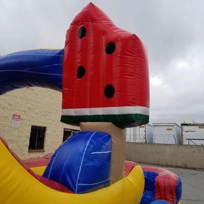 Park aufblasbare gekühlte Wassermelone Wasserrutsche mit Poolunterstützung Ein Artikel Kauf