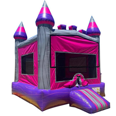 Funktionen Portable Pink Castle Sprunghaushalt mit Blaser