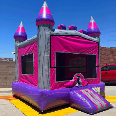 Funktionen Portable Pink Castle Sprunghaushalt mit Blaser
