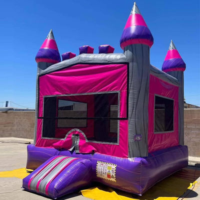 Funktionen Portable Pink Castle Sprunghaushalt mit Blaser