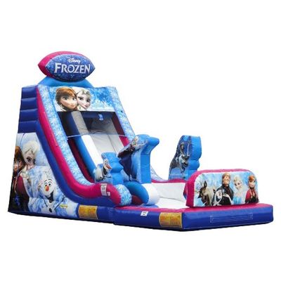 Benutzerdefinierte Farbe Beliebte kleine Hai aufblasbare Wasserrutsche mit Pool