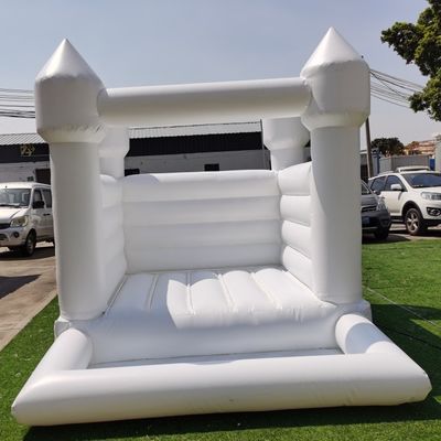 CE/EN71/EN14960 Zertifizierter PVC-Weiß aufblasbarer Einzelschläger für Spielplätze und Partys