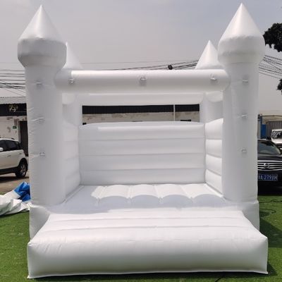 CE/EN71/EN14960 Zertifizierter PVC-Weiß aufblasbarer Einzelschläger für Spielplätze und Partys