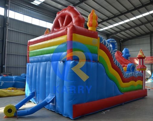 6*4m Erwachsenengröße aufblasbarer Sprungbouncer für Zirkus-Themen Spaß und Unterhaltung