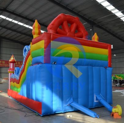 6*4m Erwachsenengröße aufblasbarer Sprungbouncer für Zirkus-Themen Spaß und Unterhaltung