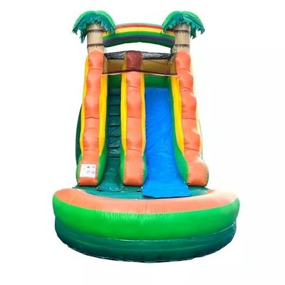 Custom PVC Luft Wasserrutsche für Kinder und Erwachsene Spaß im großen kommerziellen aufblasbaren Park