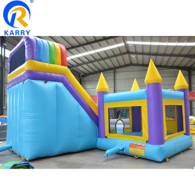 Klassischer Kinder-Springer aufblasbare Schloss-Slide-Combo mit Schwimmbad Digitaldruck