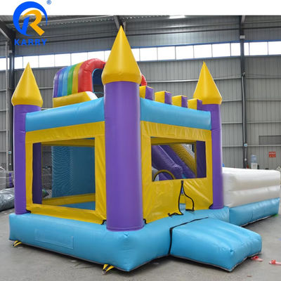 Klassischer Kinder-Springer aufblasbare Schloss-Slide-Combo mit Schwimmbad Digitaldruck