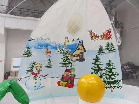 Transparente aufblasbare Schneekugel für Camping im Freien Unisex Altersbereich 14 Jahre bis