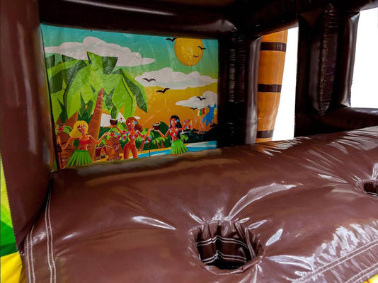 Aufblasbare Pub-Zeltblaser mit Blaser, der aufblasbare tropische Tiki-Bar ausstellt