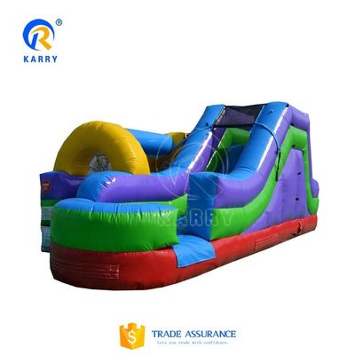 Aufblasbare Wasserrutsche mit Pool für Kinder und Erwachsene