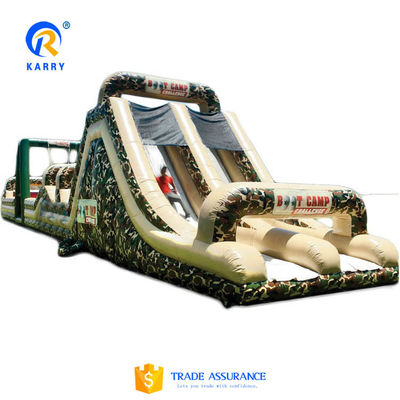 Maßgeschneiderter Farbpark aufblasbare Wasserrutsche spielerisch und phantasievoll Spaß garantiert