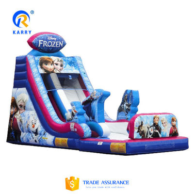 Maßgeschneiderter Farbpark aufblasbare Wasserrutsche spielerisch und phantasievoll Spaß garantiert