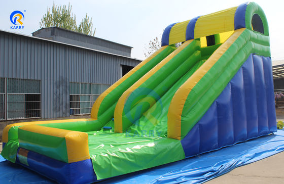 Custom Commercial Aufblasbare Sprungburg Rutschkombination mit Pool und Sprunghaus