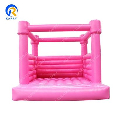 Anpassungsfähige Pastell rosa Springburg für Hochzeits- oder Geburtstagsfeier aufblasbare Trampolin