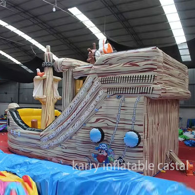 Piratenschiff Sprungburg und Rutschkombo Die beliebteste Outdoor-Innenanlage