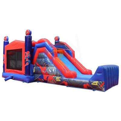 Splash-Wasserrutsche Aufblasbares Wasserspiel Spielplatzrutsche für Unisex-Schloss