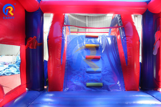 Splash-Wasserrutsche Aufblasbares Wasserspiel Spielplatzrutsche für Unisex-Schloss