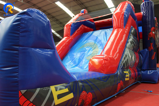 Splash-Wasserrutsche Aufblasbares Wasserspiel Spielplatzrutsche für Unisex-Schloss