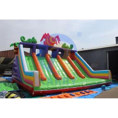 Commercial Spiderman Sprunghaus Hindernis Combo Schloss aufblasbarer Sprunghalter Wasserrutsche