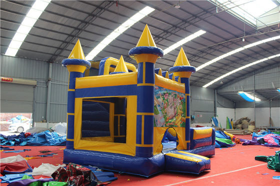 Außenpark Unisex kommerzielle farbenfrohe Tetris Springen aufblasbares Sprunghaus für Kinder