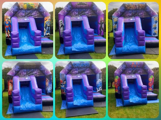 Innen-Spielzeiten Essential Jumping Castle für Kinder mit Rutsche und aufblasbarem Design