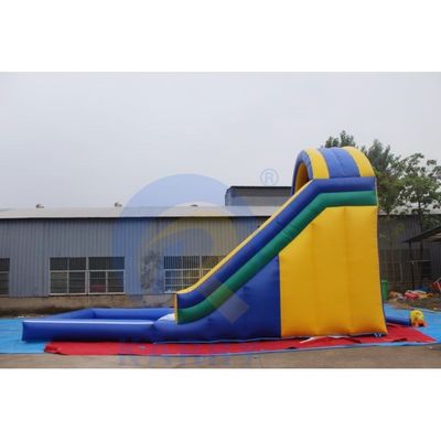 Der Traum der Kinder wird wahr Aufblasbare Wasserrutsche mit D-Ringen und Reparaturkits