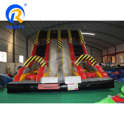 Maximale Kapazität < 100 kg Außen aufblasbare Wasserrutsche für Veranstaltungen