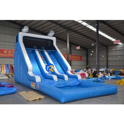 Outdoor Kinder Erwachsene Party Springen Sprungkasten Wasserrutsche für kommerzielle Anlässe