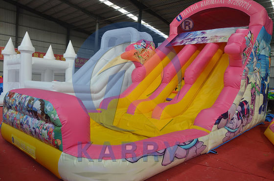 5-10 Kinderkletterspiel aufblasbarer Aussteiger Wasserrutsche Sprungschloss mit Pool