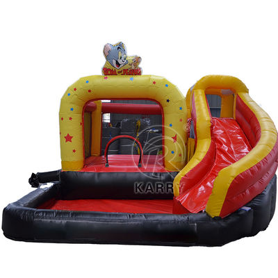 Tom und Jerry aufblasbares Spiel Schloss Unisex aufblasbares Spielzeug mit T / T Zahlung