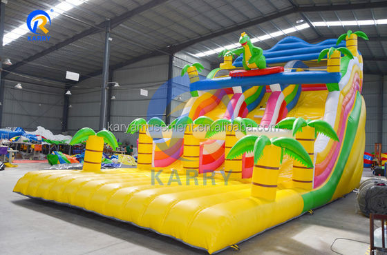 Eigenschaften PORTABLE Waldschloss Rutsche Trampolin Park Ausrüstung für Kinderspielzeug