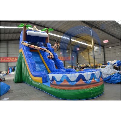 PVC-Wasserrutsche mit Schwimmbecken