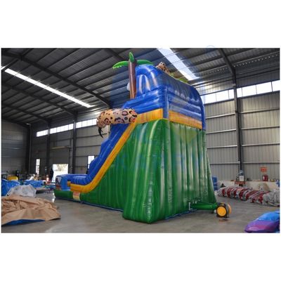 PVC-Wasserrutsche mit Schwimmbecken