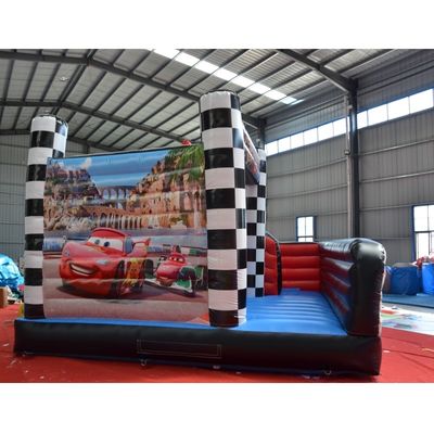 Benutzerdefiniertes Logo Akzeptable Sprungburgslide für Equipment und Kinderspiel im Freien