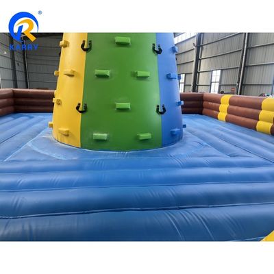 Baumförmige aufblasbare Monkey Rock Kletterwand mit Trampolin T/T Zahlungsbedingungen