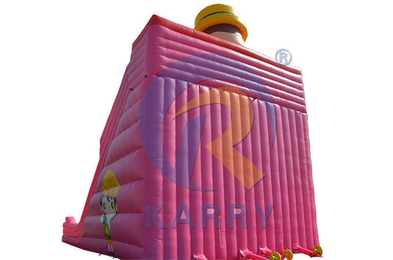 Commercial Aufblasbares Schloss Sprung Combo Sprunghaus für Kinder 14*8*11m oder kundenspezifisch