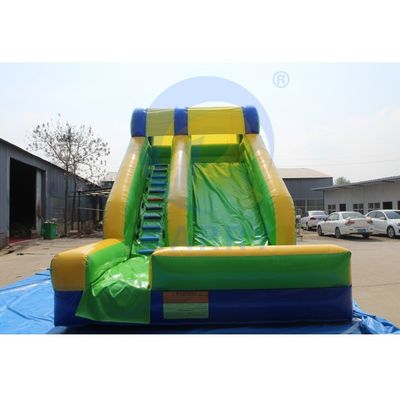 Attract CE EN14960 zertifizierte Leopard Print Arch aufblasbare Wasserrutschen mit Schwimmbad