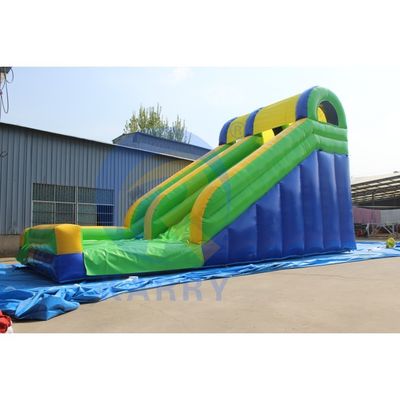 Attract CE EN14960 zertifizierte Leopard Print Arch aufblasbare Wasserrutschen mit Schwimmbad