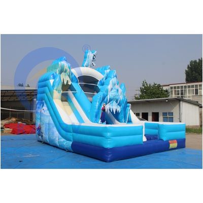 CE/EN71/EN14960 zertifizierte kommerzielle aufblasbare Frozen Bouncer Slide-Combine für Erwachsene