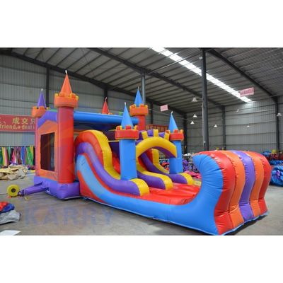 CE Bläser Reparatur Zubehör inklusive Bausteine Aufblasbares Sprunghaus mit Rutsche