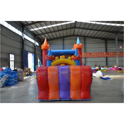 CE Bläser Reparatur Zubehör inklusive Bausteine Aufblasbares Sprunghaus mit Rutsche