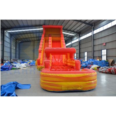 Kinder-Sprung-House Erweiterte Wasserrutsche Pool PVC-Material für kommerzielle