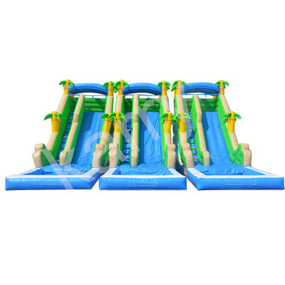 Unisex-Wasserrutsche und Sprungschloss